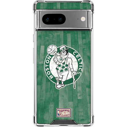 NBA Boston Celtics Hardwood Classics Google Pixel 7a Clear Case